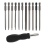 Conjunto de 11 bits Torx de 75 mm com encaixe hexagonal T6-T40 e 1 cabo. 3