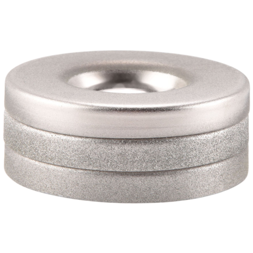 Lot de 3 disques à meuler diamantés de 56 mm, grain 180/320/600, pour meuleuse électrique