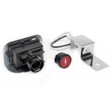 Kit d'allumage de rechange pour barbecue à gaz (1 pièce) compatible avec les modèles 64868 Q120 et Q1200