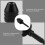 Mandrin de perçage sans clé 0,3-8 mm (1/4 pouce), adaptateur de perçage à queue hexagonale, noir 6