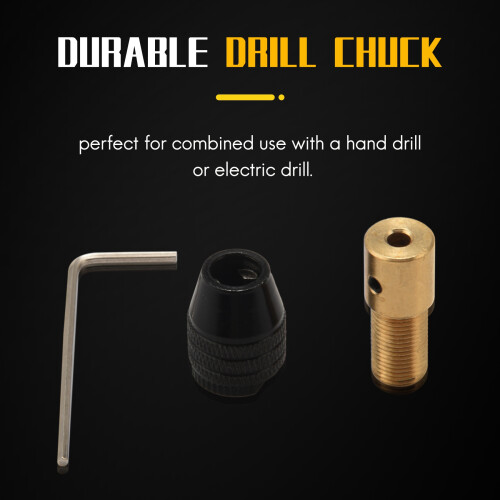 Mini mandrin de perceuse électronique (0,3-3,5 mm) - Jeu d'outils 2