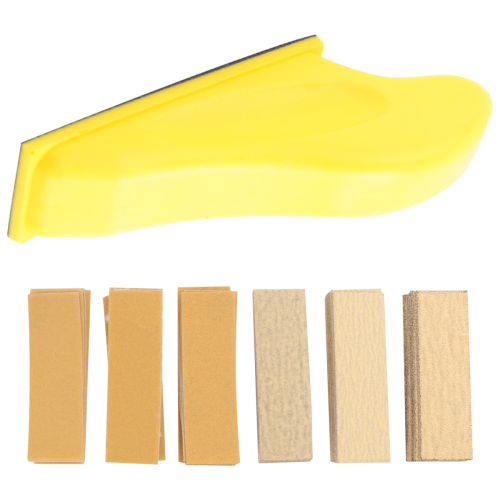 Mini Sander Kit, Micro-Sanding Tools for Small Projects,Detail Handle 1