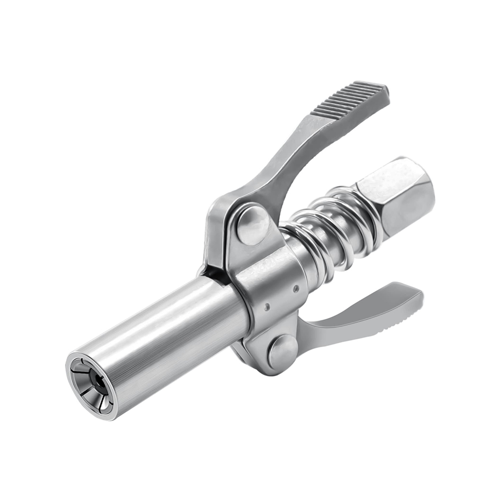 Double Handle Grease Nipple Coupler Quick Lock Release Ends Couplers-image-OPC-PJ2ZC56-NEW