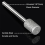 10Pcs 8mm Cylindrical Head Diamond Burr Stone Carving Grinding Tools 2