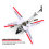 4 x Pales S107 S107G Gyroscope Télécommande Hélicoptère Réparation ROUGE 4