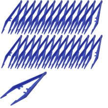 50 stuks plastic pincetten, tangen, knutselgereedschap voor kinderen, thuisonderwijs, doe-het-zelf