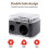 Precision Cosmetic Pencil Sharpener for Eyebrow Eyeliner 2 Holes 4