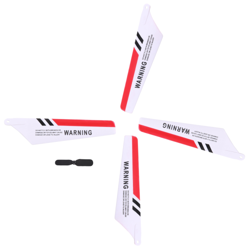 4 x Pales S107 S107G Gyroscope Télécommande Hélicoptère Réparation ROUGE 1