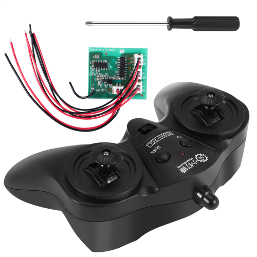 Système radio émetteur-récepteur 2,4 GHz avec télécommande, 6 canaux 2