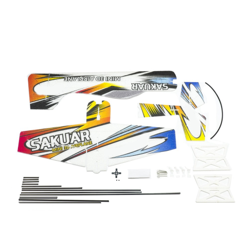 RC Air Plane 3D Mini Foam EPP PP F3P Lightset KIT Model Toys E210