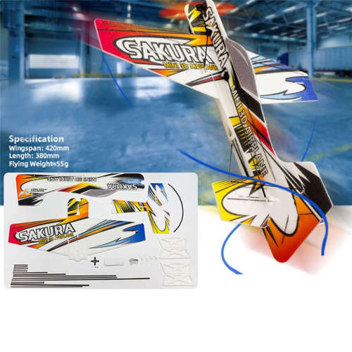 RC Air Plane 3D Mini Foam EPP PP F3P Lightset KIT Model Toys E210 2