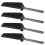 Lot de 4 pales de queue C127 pour hélicoptère radiocommandé Stealth Hawk Pro C127 3