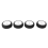 Conjunto de 4 pneus off-road RC de 115 mm (1/8) com encaixe hexagonal de 17 mm. 3
