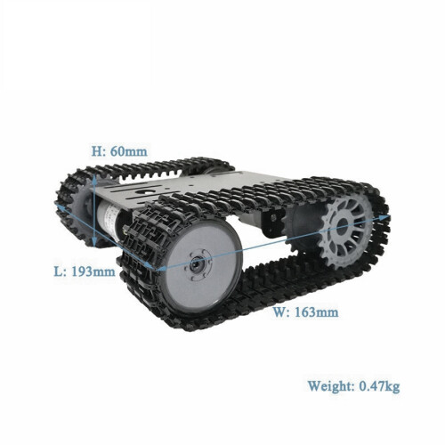 Smart Tank Car Chassis Tracked Crawler Robot Platform 2