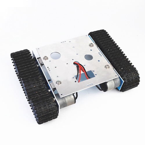 Tankrobot DC9-12V bandfordonschassi DIY för Kit A 1