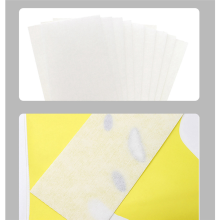 100 Pcs Depilatory Papers Nonwoven Cloth for Face Neck Body