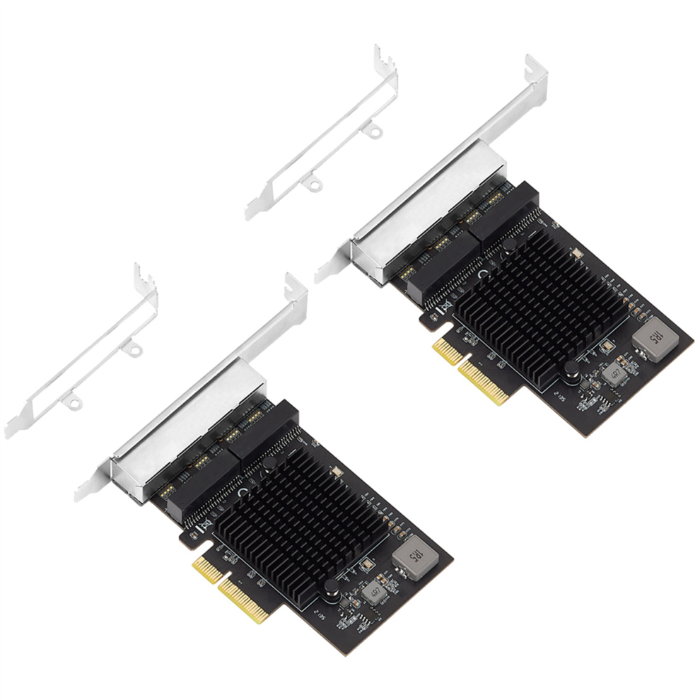 2.5G 4 Port Pcie Rj45 Lan 10/100/1000/ 2500Mbps Game Nic 4711434750060