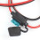 2Pcs Motorcycle Battery Charger Sae Charging Cable Sae Fuse 5