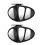360 Degree Rotation Three Sided Blind Spot Mirror Right 2
