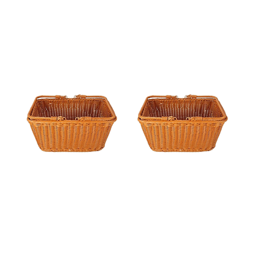 Artificial Rattan Handmade Portable Picnic Basket Rattan