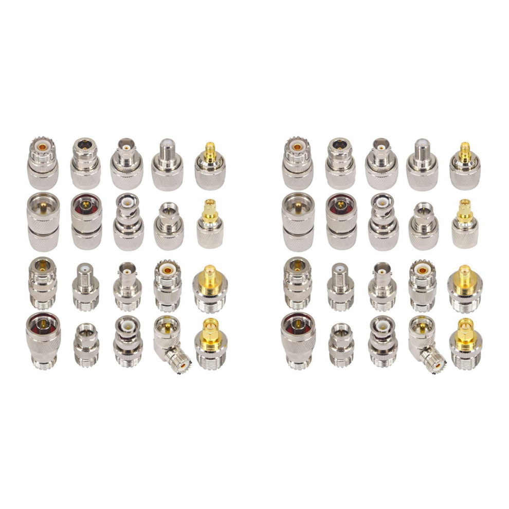 Coaxial Connector Kit Uhf So239 Pl259 Adapter Set For Cb Antenna 4711434759797