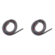Door Rear Upper Rubber Seal Strips for MONTERO