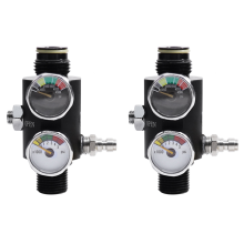 Dual Gauge Pressure Regulator Valvula Reguladora Pneumatic