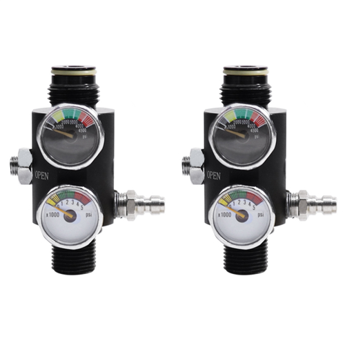 Dual Gauge Pressure Regulator Valvula Reguladora Pneumatic