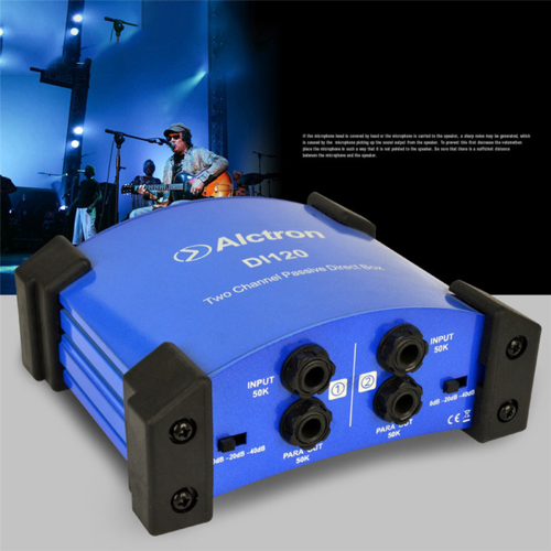 DI120 Two-Way Passive DI Box Impedance Converter Stage Effect 2