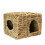 Guinea Pig Ferret Folding Straw Grass House 3