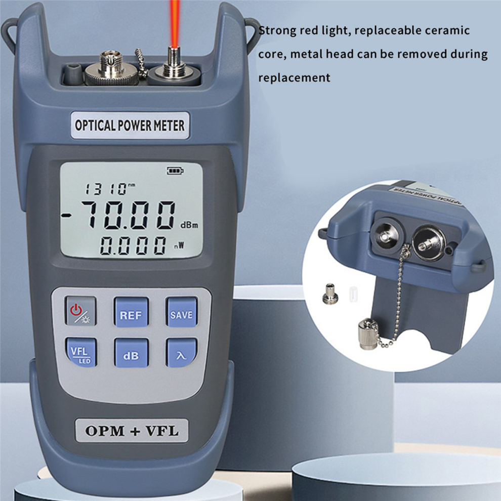 G710b Optical Power Meter(Opm -70 -+10Dbm) 10Km Vfl 10Mw 4711434765316