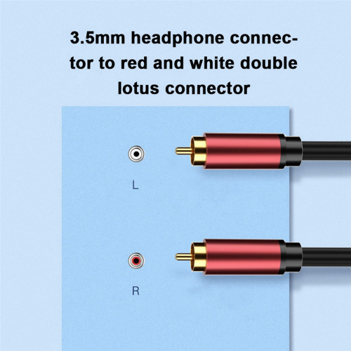 Lotus Subwoofer Cable Lotus Head Cable Projection DVD TV Cable 2