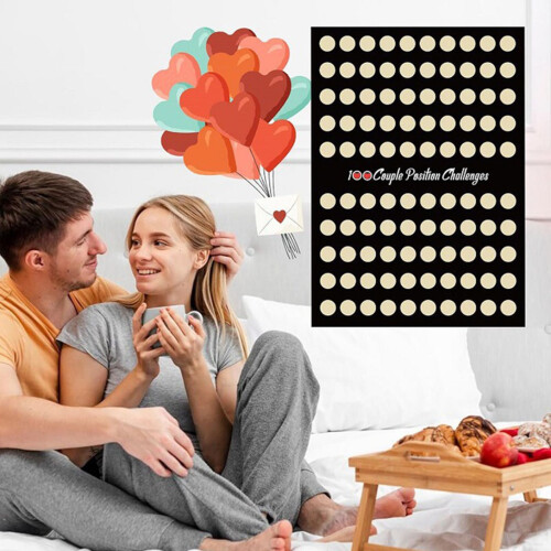 Game Scratch Off Poster Game 1