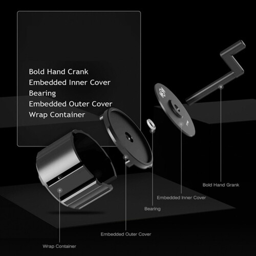 Portable Hand Wrap Roller Boxing Bandage Winder Box Sport 1