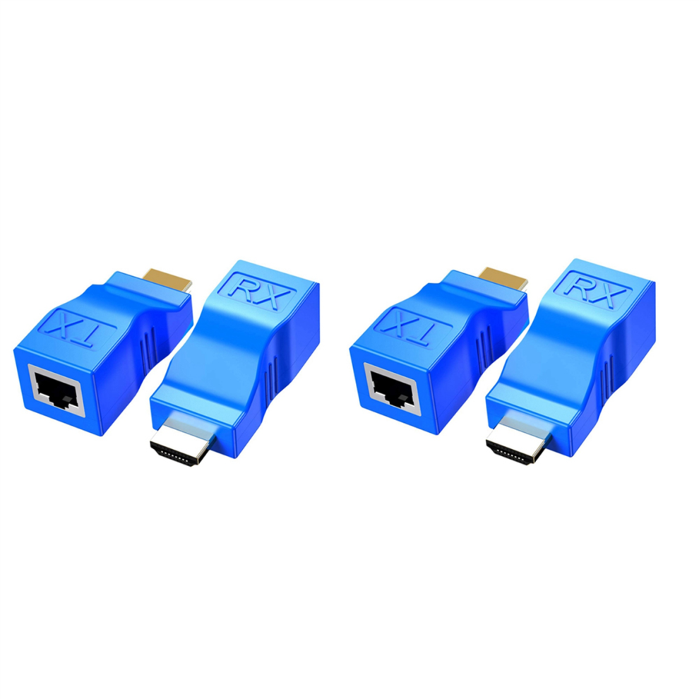 To Rj45 Network Repeater 2 Pcs Extender Transmitter 4711434782313