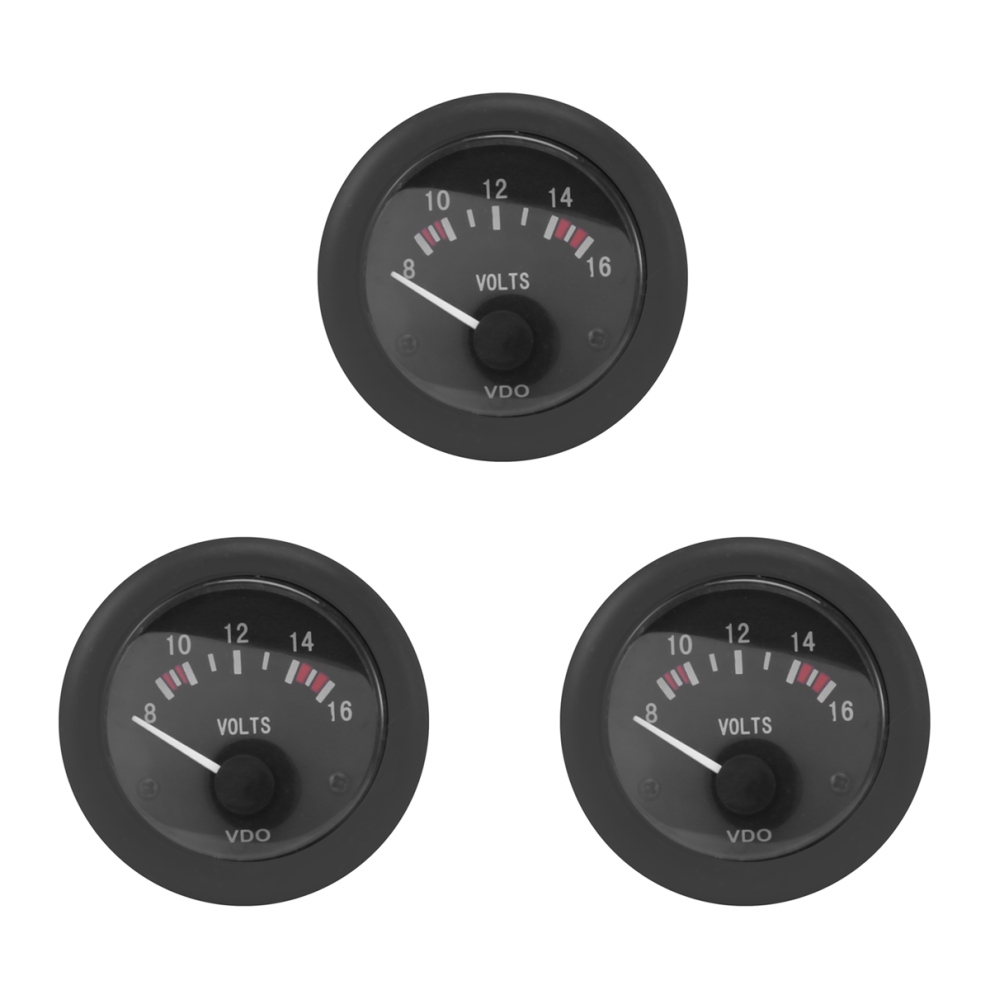 Voltage Gauge 12V Battery Voltmeter Instrument Accessories 4711434784102