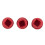 (Big Hole) 3x Laptop TrackPoint Red Cap for / 3