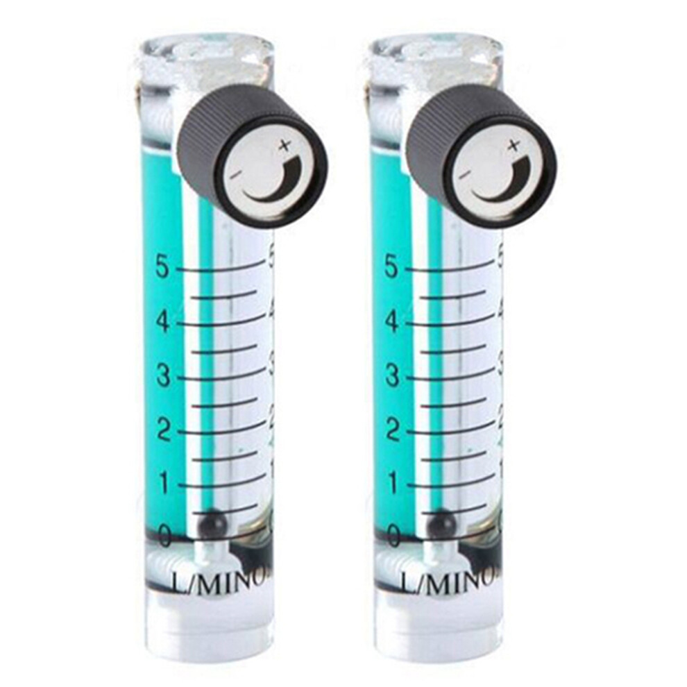 0.1-5LPM 1L Oxygen Flow Meter Flowmeter for Oxygen Air Gas