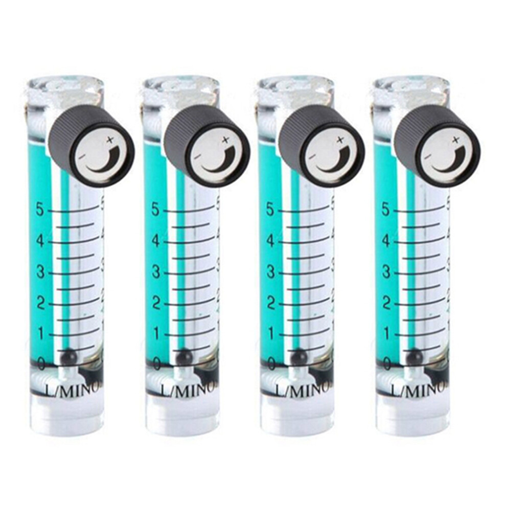 0.1-5LPM 1L Oxygen Flow Meter Flowmeter for Oxygen Air Gas