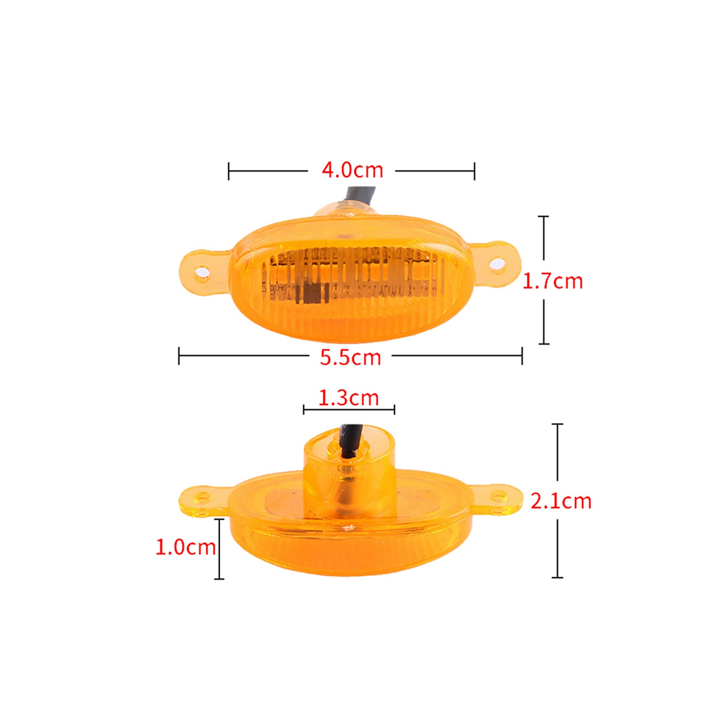 [ Plug & Play ] Car Led Front Grille Smoked Running Lamp Amber 4711434786762
