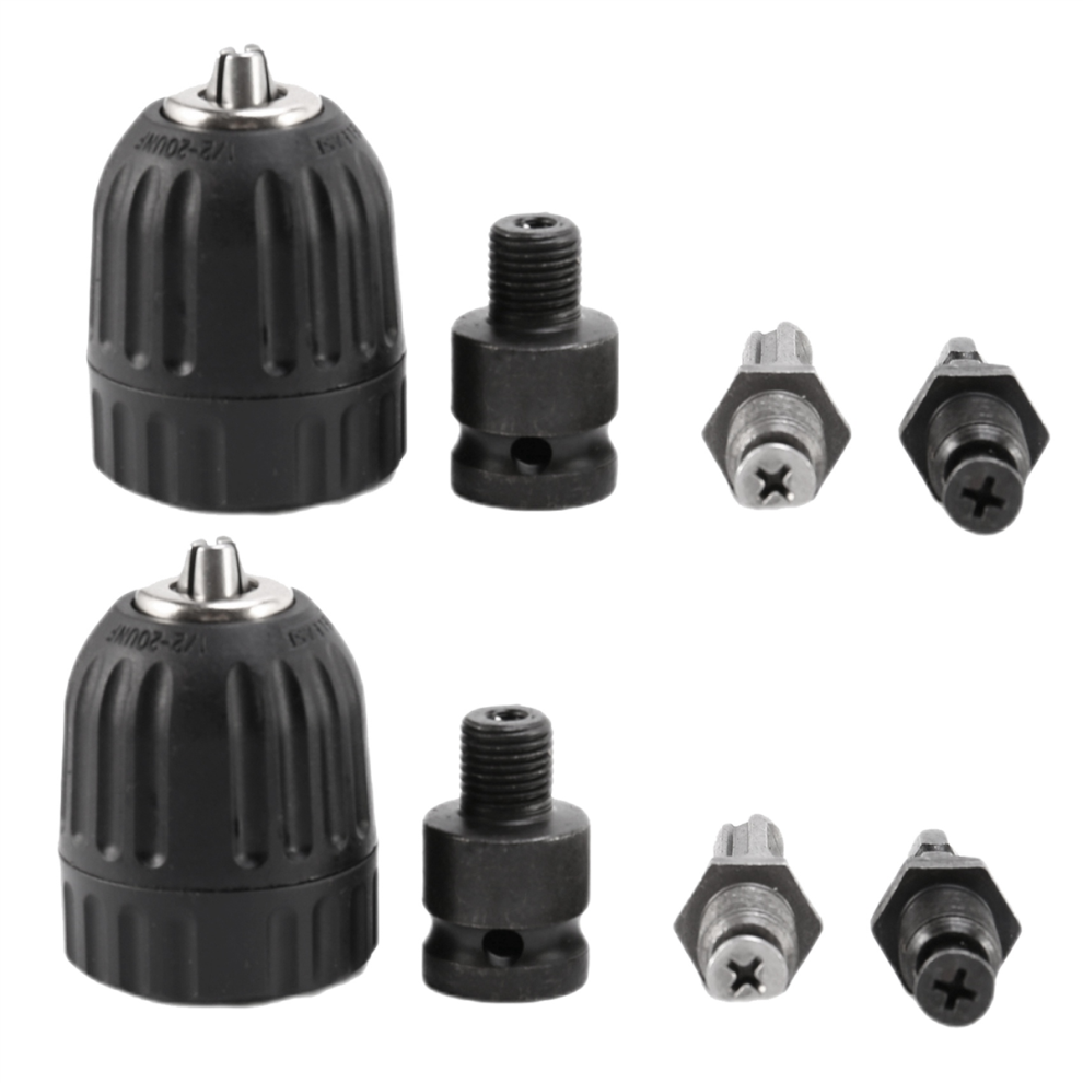 0.8-10Mm Drill Chuck Converter 3/8Inch With Sds-Plus Hex Shank Socket 4711434788117