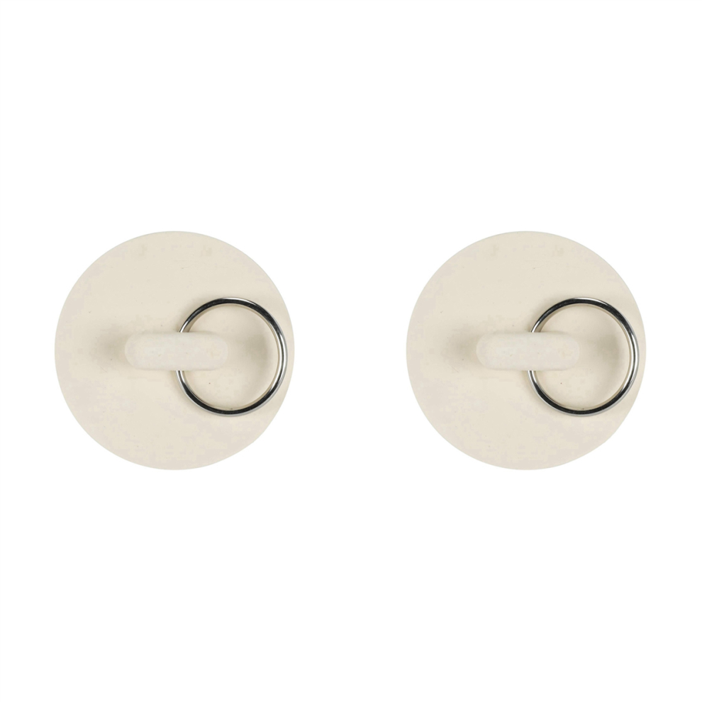 1 1/2In White Rubber Wash Basin Bathtub Plug Sink Plug 4711434799861
