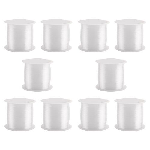 0.2mm Diameter Clear Nylon Fish Fishing Line Spool Beading String
