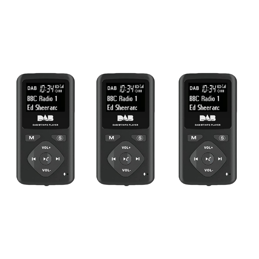 Radio Bluetooth 4.0 Pocket Fm Radio Earphone Mp3 Micro-Usb 4711434786670