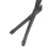 1 Pair Jazz Drum Brushes Retractable Drum Sticks 32 cm black 7