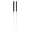 1 paar aluminium drumstokken percussie-accessoires zilver 2