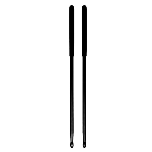 1 paar aluminium drumstokken percussie-accessoires zwart 1