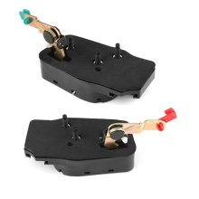 1 paire de charnières de verrouillage de porte gauche et droite pour serrure de porte