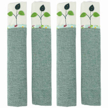 1 Pair Cotton Door Handle Covers Double-Door Fridge Gloves Tools