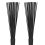 1 Pair Jazz Drum Brushes Retractable Drum Sticks 32 cm black 7